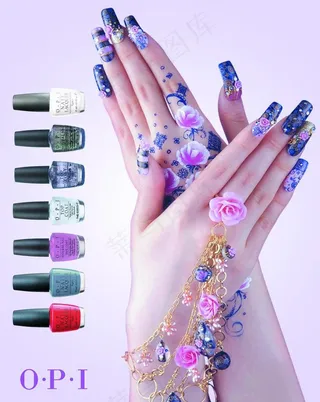 opi指甲油产品海报图片