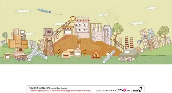 科技信息矢量背景图1