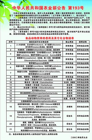*农业部第193号图片