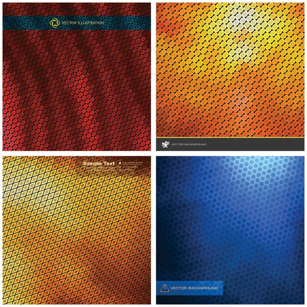 5在密集的纹理背景矢量素材