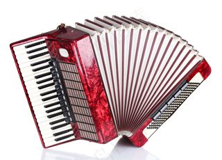 红色手风琴