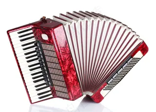 红色手风琴