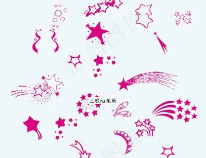星星笔刷psd素材下载 星星笔刷psd素材下载