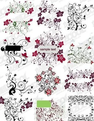 实用的时尚少年图案矢量素材