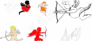 爱神丘比特cdr矢量素材 下载