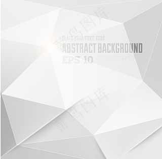银色几何背景图片