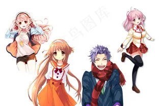 二次元 萌妹子 免扣