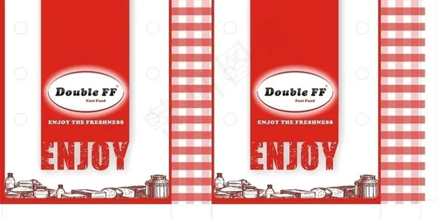 肯德鸡包装手提袋图片