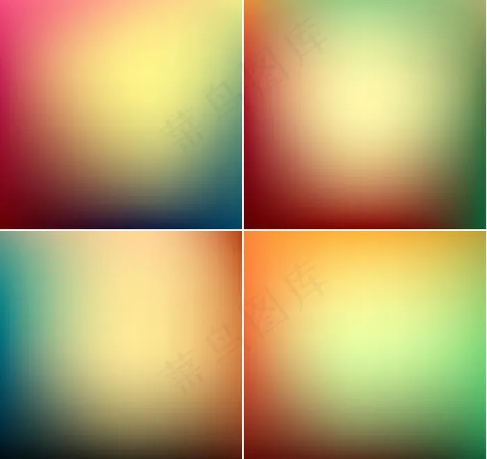 彩色背景图片eps,ai矢量模版下载