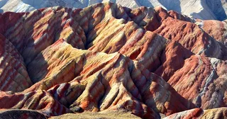 甘肃省雅丹地貌图片