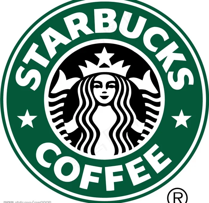 星巴客咖啡logo图片ai矢量模版下载