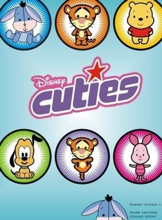 迪斯尼disney cuties童装logo图片