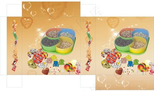 糖果包装盒图片