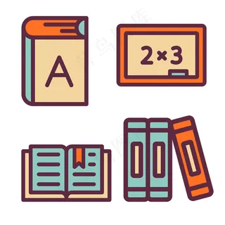 教育工具icon图标