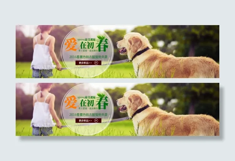 宠物宣传海报psd模版下载