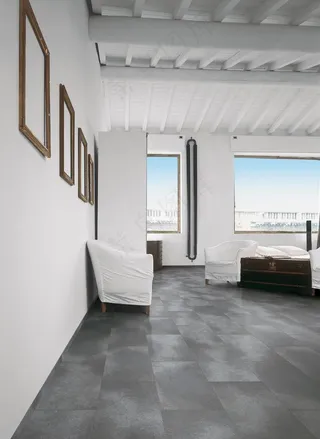 新古典简欧风格客厅瓷砖铺贴图