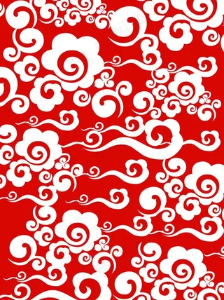 底纹 祥云（祥云为合层位图）