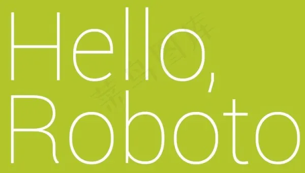 Roboto字体下载