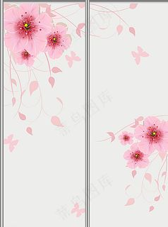 花纹移门图片