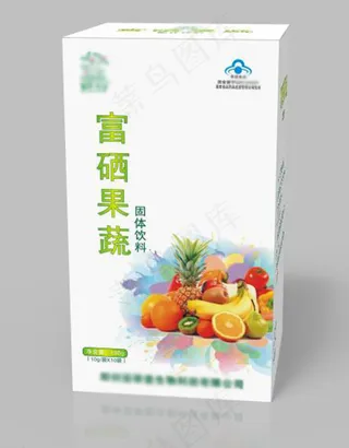富硒果蔬盒子（平面图）图片