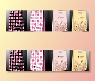 手提袋包装 (注平面图)图片