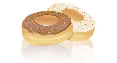 美味的炸圈饼矢量eps,ai矢量模版下载