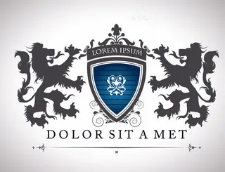 常用于欧洲和美国的盾徽