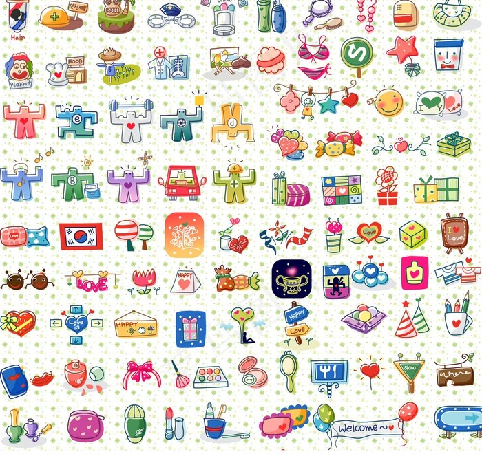 可爱韩国小物图片