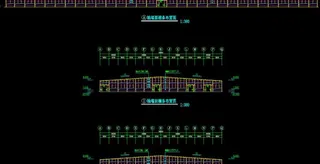 230×90米钢构厂房 轴墙面檩条...