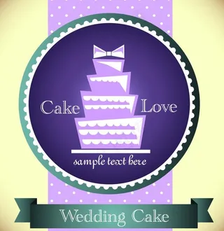 婚礼卡片背景图片