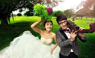 童话爱情 婚纱样片图片