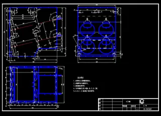 除尘器全套图机械图纸