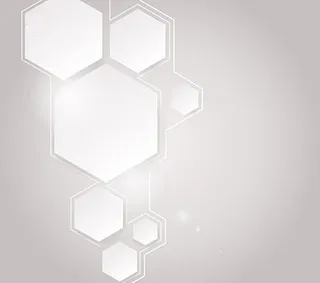 动感六边形背景矢量