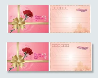 母亲节明信片图片