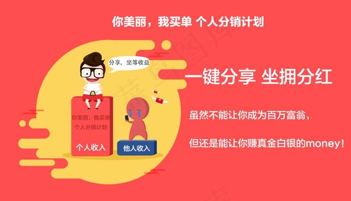 分销界面网页素材