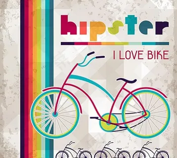 潮流复古海报矢量