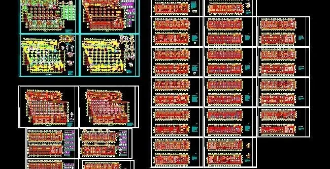北方某住宅带地下室独立基础施工图