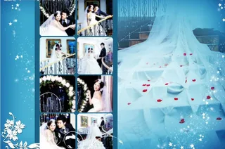 欧洲典范婚纱摄影图片