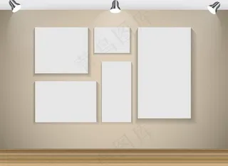 室内空白相框图片