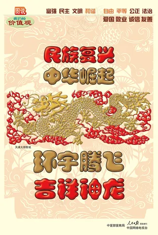 民族复兴中华崛起 环宇腾飞