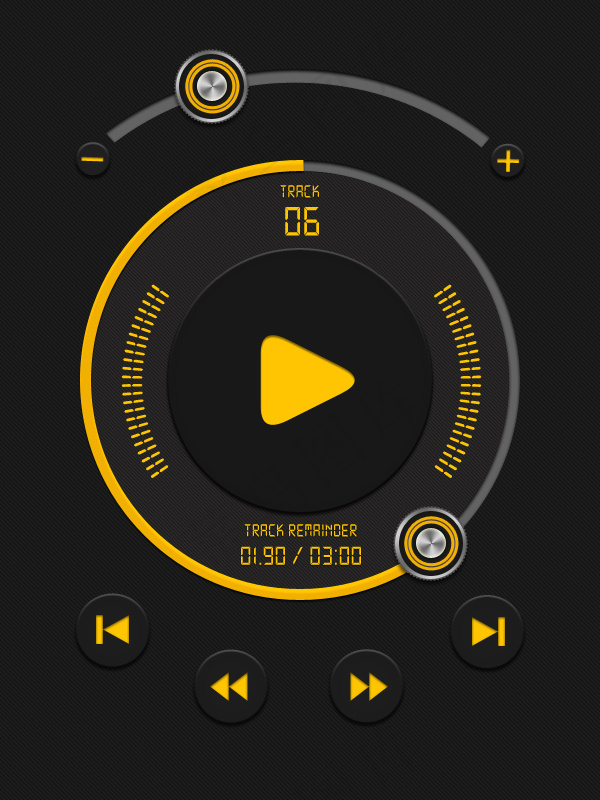 创意播放APP界面