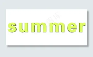 3d夏天summer图片