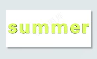 3d夏天summer图片