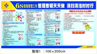 6S管理展板
