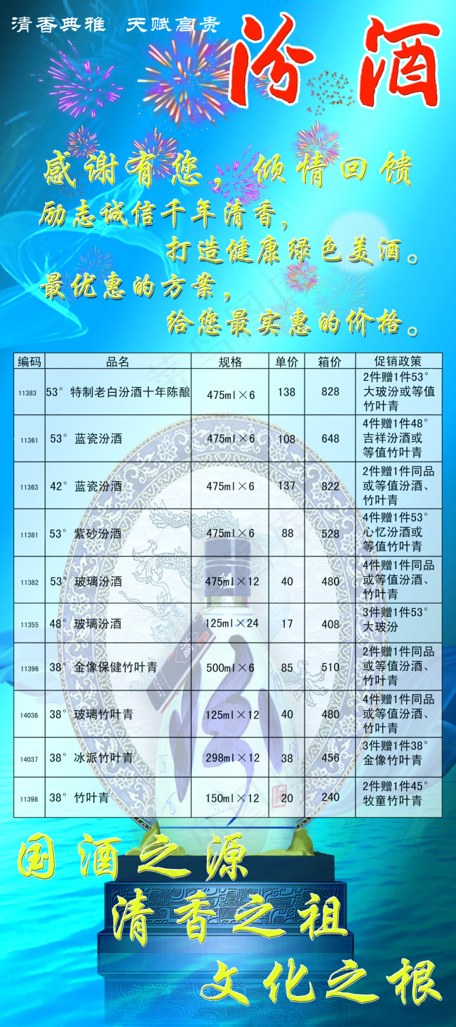汾酒海报(2268X5102(DPI:72))psd模版下载