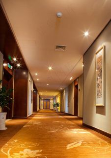 山东聊城阿尔卡迪国际温泉酒店过道图...