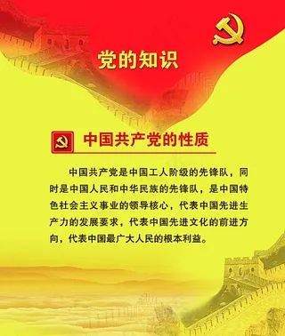 党的性质图片