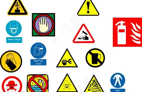 15款化工类标识牌CDR格式