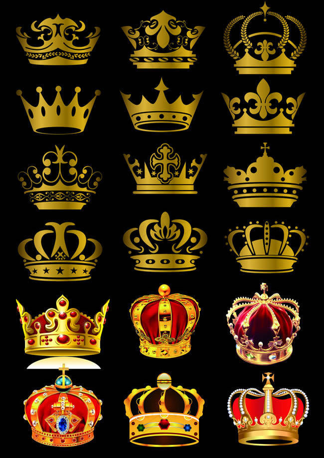 18款淘宝皇冠店铺装修素材