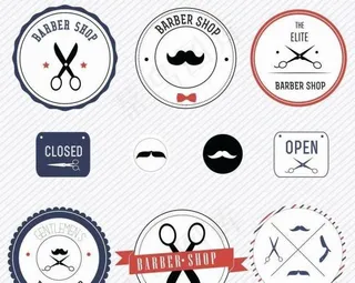 理发店图标图片